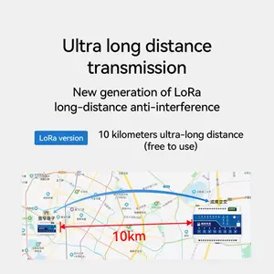 Hete Verkopende Goede Kwaliteit Oem/Odm Rs485 915Mhz Sx1262 Lora Draadloze Datatransmissiestation 10Km Lange Afstand Industriële Modem