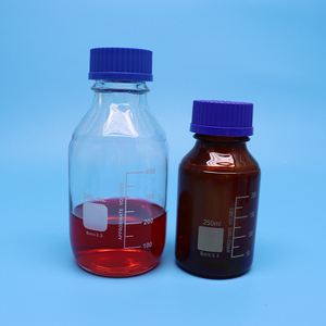 Experimentos de Química líquida: Medio GL45, botella de vidrio, botella de reactivo de vidrio de borosilicato - Product Image 4