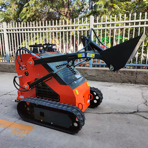 Nieuwe Kleine Skid Stuur Voorste Eindlader Hydraulische Skid Stuur Mini Lader Epa Diesel Motor Kleine Skid Stuur <span class=keywords><strong>Loader</strong></span> Met Track - Product Image 4