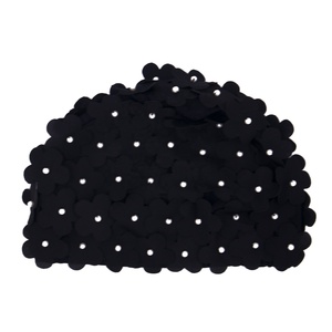 Nouveau design femmes fleurs perle mode polyester et nylon <span class=keywords><strong>bonnet</strong></span> <span class=keywords><strong>de</strong></span> <span class=keywords><strong>bain</strong></span> - Product Image 1