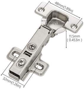 <span class=keywords><strong>2026</strong></span>年最高品質スチール製モダンキッチン家具金具油圧式ソフトクローズキャビネットドアヒンジ - Product Image 2