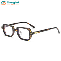 Nouvelles lunettes de lecture anti-lumière bleue Everglint Optical, monture rétro plate, anti-radiation, pour ordinateur et téléphone portable