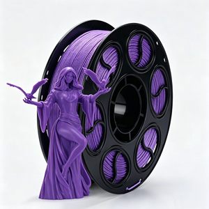Filament PLA Soie Couleur Unie Haute Performance 1,75 mm Bobine de 1 kg Non Toxique Écologique Brillant Matériau d'Impression 3D - Product Image 1