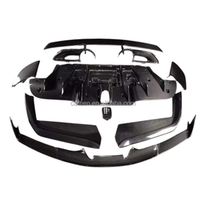 Fibra de Carbono Apta para los Componentes del Kit de Carrocería <span class=keywords><strong>Ferrari</strong></span> 488 Novitec: Labio Delantero, Difusor Trasero y Faldones Laterales. - Product Image 2
