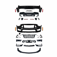 Kit de conversion de pare-chocs avant et arrière style Dark Horse pour Ford Mustang S550 2015 2016 2017 à 2024+