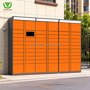 Armadietto Intelligente per Pacchi Esterni Yinlong OEM, <span class=keywords><strong>Box</strong></span> per Ritiro Pacchi Express per Appartamenti e Campus - Product Image 2