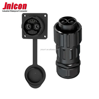 Jnicon M40 Ip67 2 + 4 broches 2 broches d'alimentation 120A 6 broches de Signal 10A montage sur panneau connecteur mâle femelle prise et prise