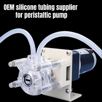 Tube en silicone de qualité médicale pour pompe péristaltique biopharmaceutique, vulcanisé au platine, à faible teneur en extraits, pour instruments d'analyse de laboratoire