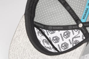 Casquette de sport TCAP Chine 5 panneaux non structurée en PVC perforée au laser imperméable - Product Image 6