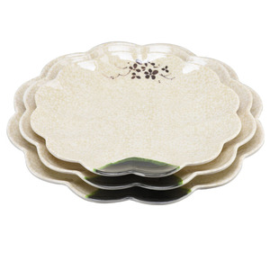 Platos de Melamina Estilo Japonés para Sushi y Platos Asiáticos, Juego de Platos de Melamina de Tamaños Surtidos 7\"/8\"/9\"/10\"/11\"/12\" - Product Image 3