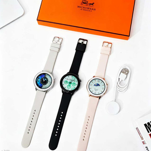 Montre connectée DSM11 Microwear Z420 AI Watch 5 Gold avec notification WhatsApp et Telegram, réponse vocale et texte, montre de golf - Product Image 6