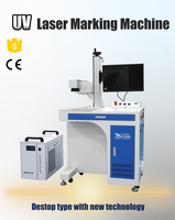 Machine de marquage laser UV pour circuits imprimés, machines de gravure laser portables, petite imprimante laser UV 5w 10w