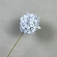 Großhandel High-End Single Silk Hortensie Bulk White Hortensien für Halloween Back School Chinesisches Neujahr für Wand dekorationen