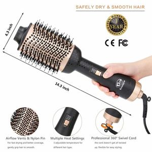 <span class=keywords><strong>Revlon</strong></span> professionnel une étape sèche-cheveux brosse Volume d'air chaud brosse sèche-cheveux peigne - Product Image 6
