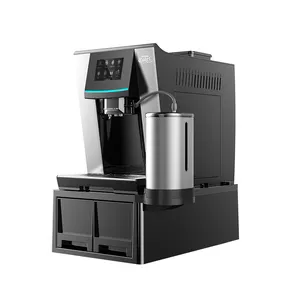 Coffee Machine Automatic Italy Design Commercial 1 Touch Cappuccino Latte Automatic Coffee Maker Espresso Machine