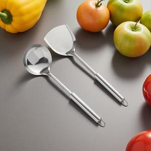 Ensemble <span class=keywords><strong>de</strong></span> 4/6 ustensiles <span class=keywords><strong>de</strong></span> <span class=keywords><strong>cuisine</strong></span> en acier inoxydable, facile à nettoyer, facile à accrocher et à ranger - Product Image 6