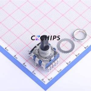 SRBV131502 Rotary Switch Through hole Component (THT) Switch 3 Flat Type PC Pin Non-Short Circuit - Product Image 2