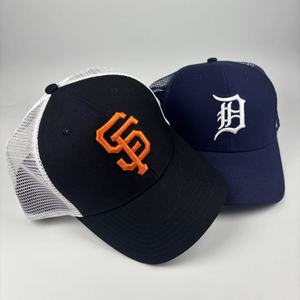 Bán Buôn Tùy Chỉnh 6-Bảng Điều Chỉnh 100% Cotton Có Thể Điều Chỉnh Trucker Cap Thoáng Khí Vải Không Thấm Nước Thể Thao Hiệu Suất Bóng Chày Hat Cho - Product Image 1