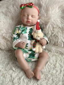 Muñeca Reborn de Silicona Flexible con Peso <span class=keywords><strong>Artificial</strong></span> <span class=keywords><strong>para</strong></span> el Día de San Valentín, Simulador de Bebé de 27 Pulgadas - Product Image 3