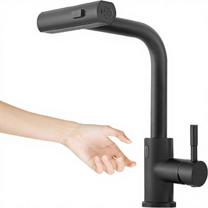 Grifo Monomando De Cocina De 2 Agujeros Waterevolution Flow Negro Mate T151PR | Leroy Merlin