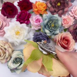 BOYI, superventas, estilo bohemio, flor artificial, pinza de pelo de Metal, tocados de moda - Product Image 3