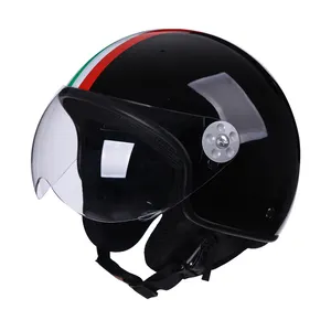 Vega Helme Jet Open Face Motorrad helm mit zwei Visieren