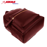 De las mujeres de moda bolsas mochila monedero de cuero de la PU Casual Mini mochila bolsos de hombro para las niñas