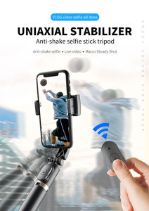 Stabilisateur de téléphone anti-tremblement <span class=keywords><strong>Q08</strong></span>, mini trépied perche à <span class=keywords><strong>selfie</strong></span> avec contrôle Type-C, stabilisateur de téléphone - Product Image 2