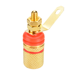 Gold Plated 4mm Banana Plug <strong>Speaker</strong> Terminal Amplifier <strong>Binding</strong> <strong>Post</strong> for Connector Essential <strong>Speaker</strong> Accessories Kit - Product Image 5