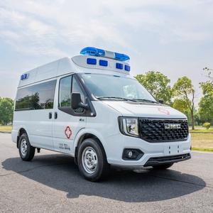 <span class=keywords><strong>Ambulancia</strong></span> JMC Fushun 2.0T Diésel, Chasis RWD, Cabina Ancha, Bajo Costo, China VI - Product Image 3