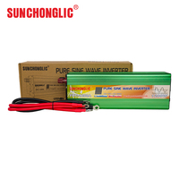 Onduleur UPS à onde sinusoïdale pure 1200W 12V 220V monophasé 50Hz, sûr et efficace, pour usage automobile, solaire hors réseau, domestique et climatiseur