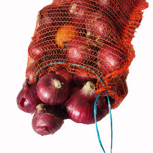 Bolsas de malla de HDPE Raschel respetuosas con el medio ambiente al por mayor, 50kg, para envasado de frutas y verduras - Product Image 2