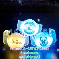 Bracelet LED à télécommande, 15 couleurs changeantes, concert, festival, sport, fournisseur en gros, fabricant, logo personnalisé, OEM