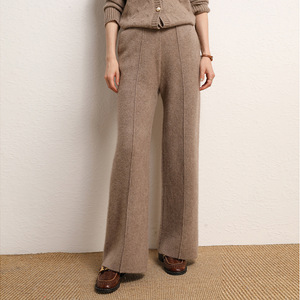 <span class=keywords><strong>Pantalon</strong></span> d'hiver <span class=keywords><strong>en</strong></span> tricot de laine et cachemire pour femmes, <span class=keywords><strong>pantalon</strong></span> legging chaud et doux avec poches - Product Image 6