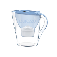 Rapide/grand débit 3.5L en plastique purificateur d'eau pichet bouteille matériaux de qualité alimentaire sans BPA