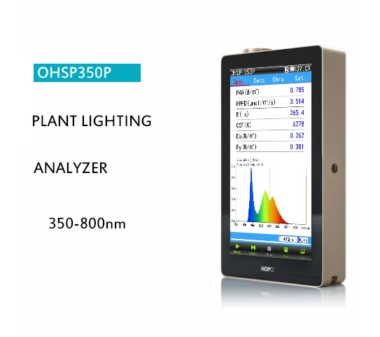 OHSP350P Handheld Spectrometer PPFD Meter USB Visible Light Spectrometer testing equipment