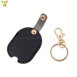 Available Litchi Leather Access Holder Key Cover for <b>Car</b> Keys Protective Case Fashion Keyring Card Bag Keychain - Product Image 3