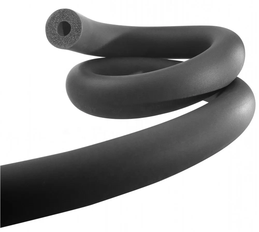 Fireproof pipeline rubber foam insulation tube,black pipe insulation rubber foam