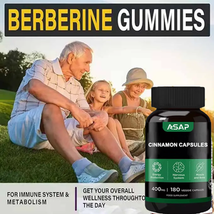 Extracto de canela OEM 500mg, cápsulas de canela de Ceilán, suplemento de berberina, producto de belleza para adultos - Product Image 2