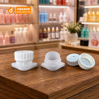 Bouchon flexible avec bec verseur 33 mm pour sachet souple d'huile, d'eau ou de détergent