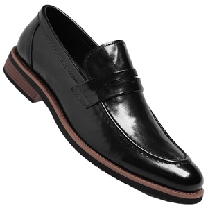 Top Luxury Designer Classic Business Office Patchwork Lace-Up Lightweight Breathable Anti-Slip Formal <b>Dress</b> Loafer Shoes <b>Men</b> - Product Image 1