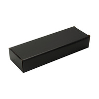 Boîte en carton ondulé noir à trois couches personnalisable tasse en verre épaissi stratification mate écologique recyclable universel