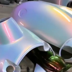 Số lượng lớn óng ánh cầu vồng Aurora siêu Chrome Tắc Kè Hoa sắc tố bột màu thay đổi màu sắc sơn xe sắc tố - Product Image 5