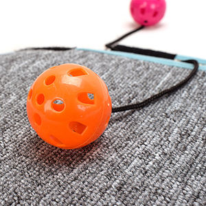 لوح خدش تفاعلي للقطط مع لعبة كرة، مناسب لطحن الأسنان وتنعيم المخالب، لعبة للحيوانات الأليفة - Product Image 2