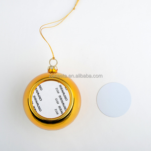 <span class=keywords><strong>Boules</strong></span> <span class=keywords><strong>de</strong></span> décoration <span class=keywords><strong>de</strong></span> sapin <span class=keywords><strong>de</strong></span> noël à Sublimation personnalisables imprimables - Product Image 2