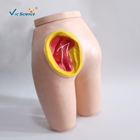 Modèle d'injection intramusculaire des fesses pour la formation en sciences médicales et en soins infirmiers, modèle d'injection des fesses, modèle éducatif