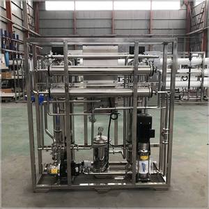 Système d'eau RO-500lph en acier inoxydable, grande machine de purification et adoucisseur d'eau 3000 GPD - Product Image 1