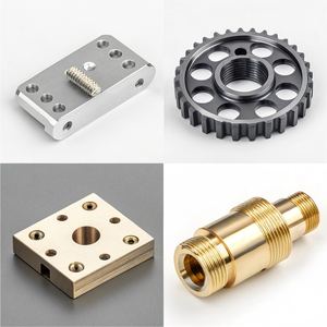 Service d'usinage CNC en aluminium, composants de précision sur mesure, fraisage, tournage, fabrication industrielle légère et structurelle - Product Image 6