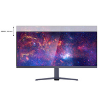 Monitor Curvo Ultra Ancho de 34 Pulgadas para Juegos con Frecuencia de Actualización de 180-200Hz, HDR, Compatible con PC de Escritorio