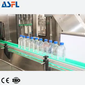 Ligne complète automatique de production d'eau potable en PET Machines d'embouteillage Machine de remplissage d'eau minérale pour plantes aquatiques